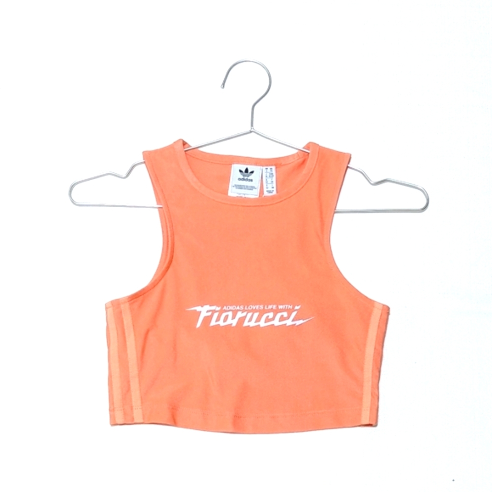 Adidas x Fiorucci | Cropped Top | Yoga | Streetwear | NEW | Blokecore | Gorpcore